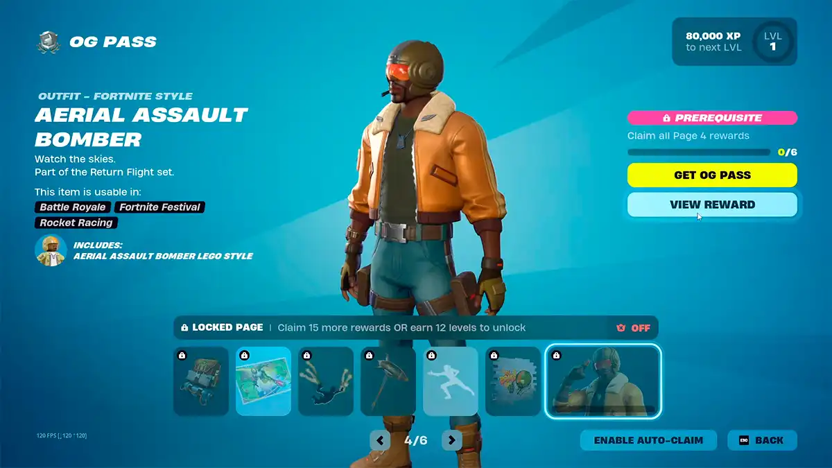 Fortnite Battle Pass OG skin page 4