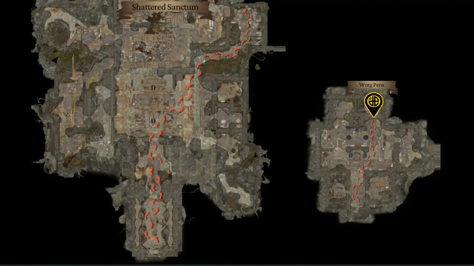 Halsin location in Baldur's Gate 3