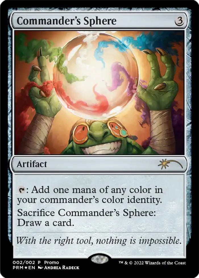 MTG Draft Promo Commander's Sphere