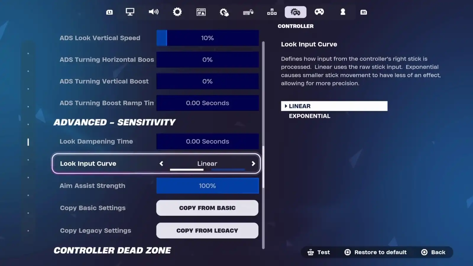 Fortnite Controller Aim Settings Page 5