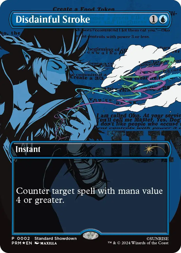 MTG Cowboy Bebop Disdainful Stroke