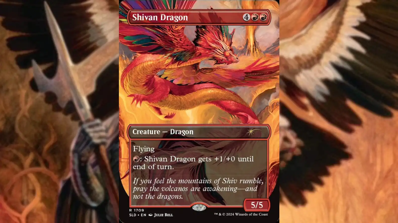 MTG Julie Bell Shivan Dragon