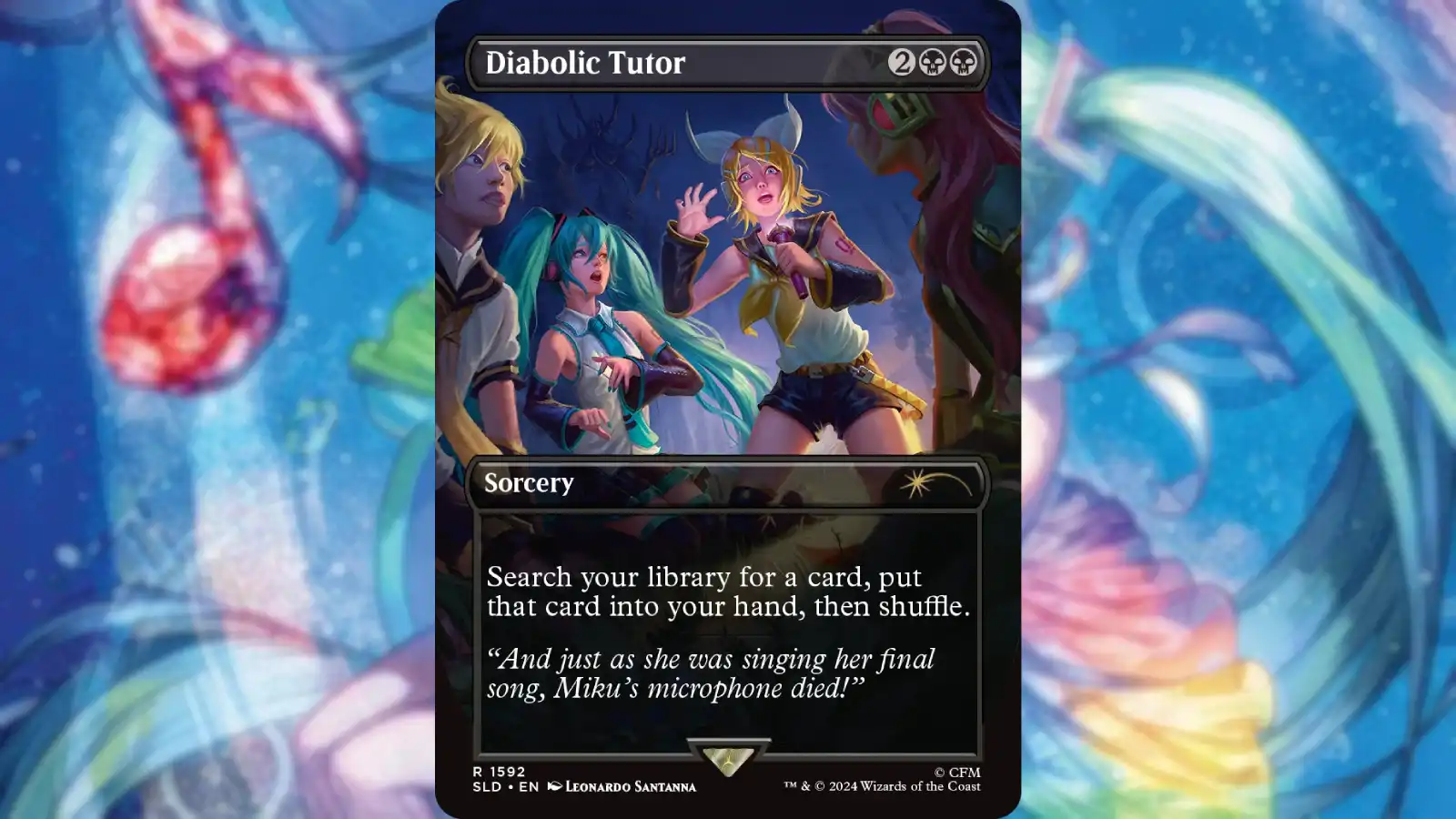 MTG Miku Diabolic Tutor