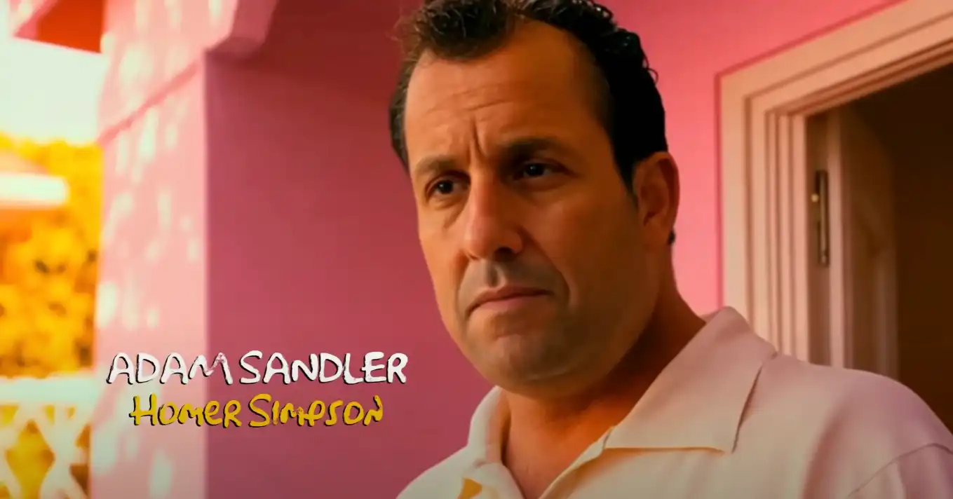 Adam Sandler as AI Homer Simpson