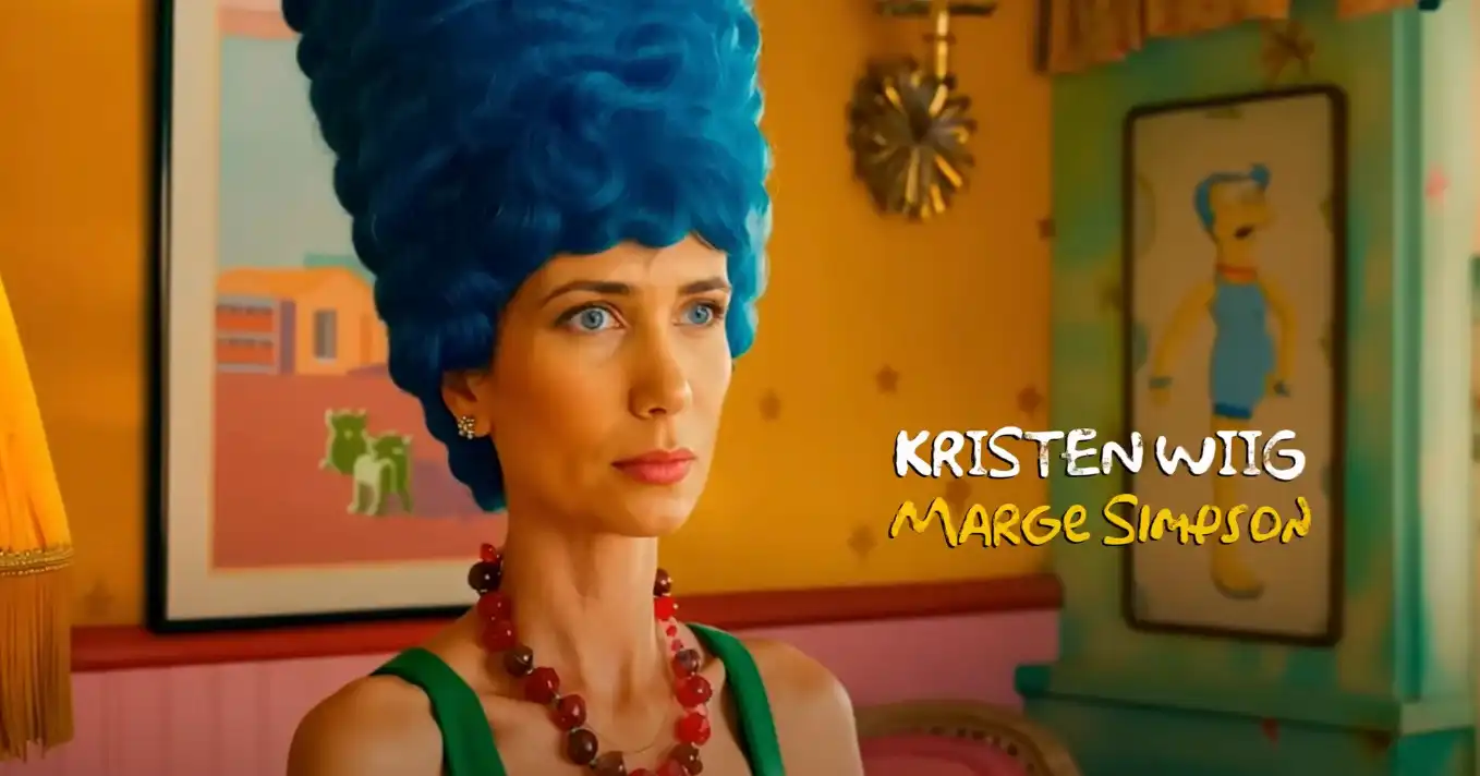 Kirsten Wiig as Marge Simpson