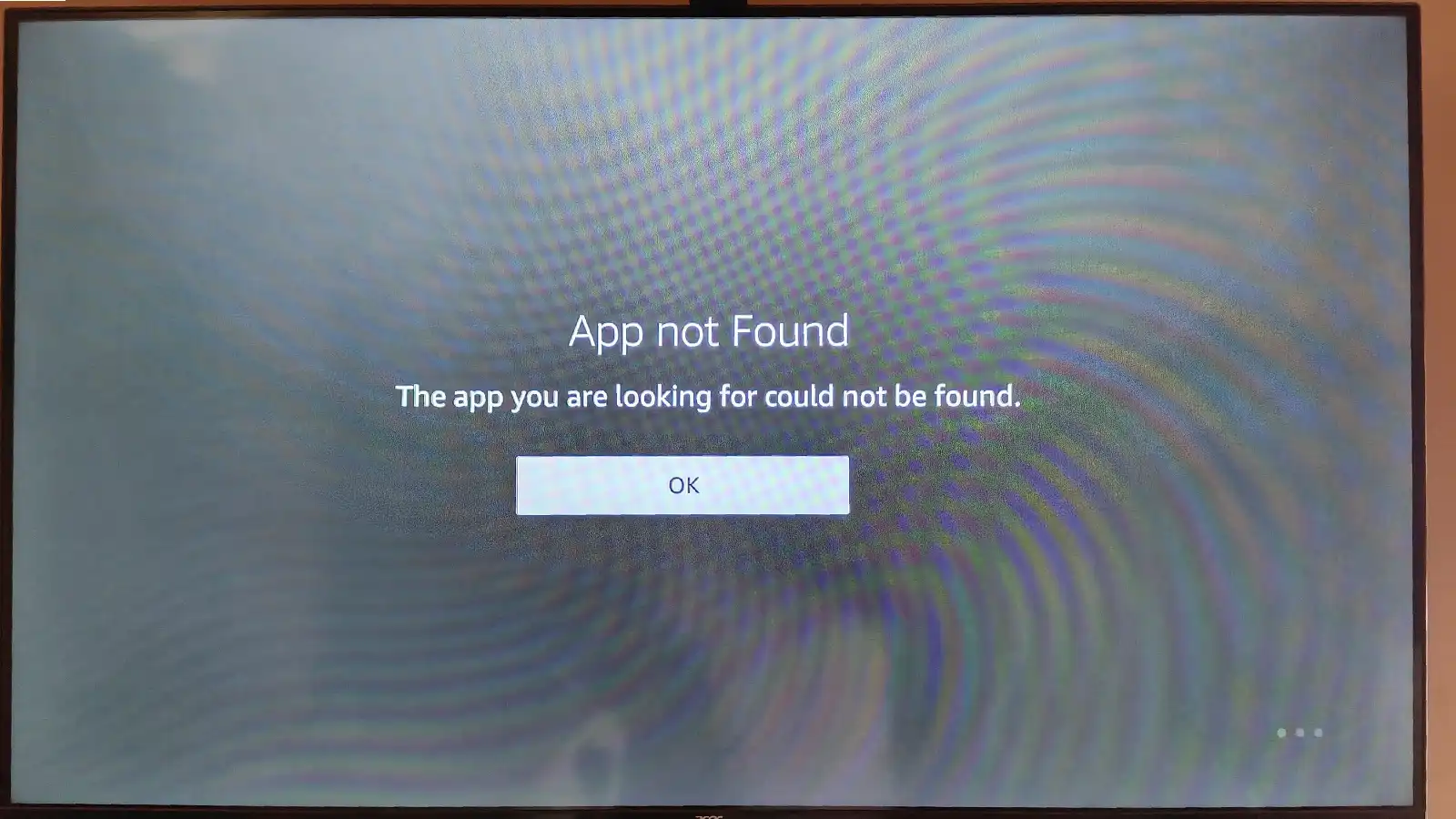 X TV app missing