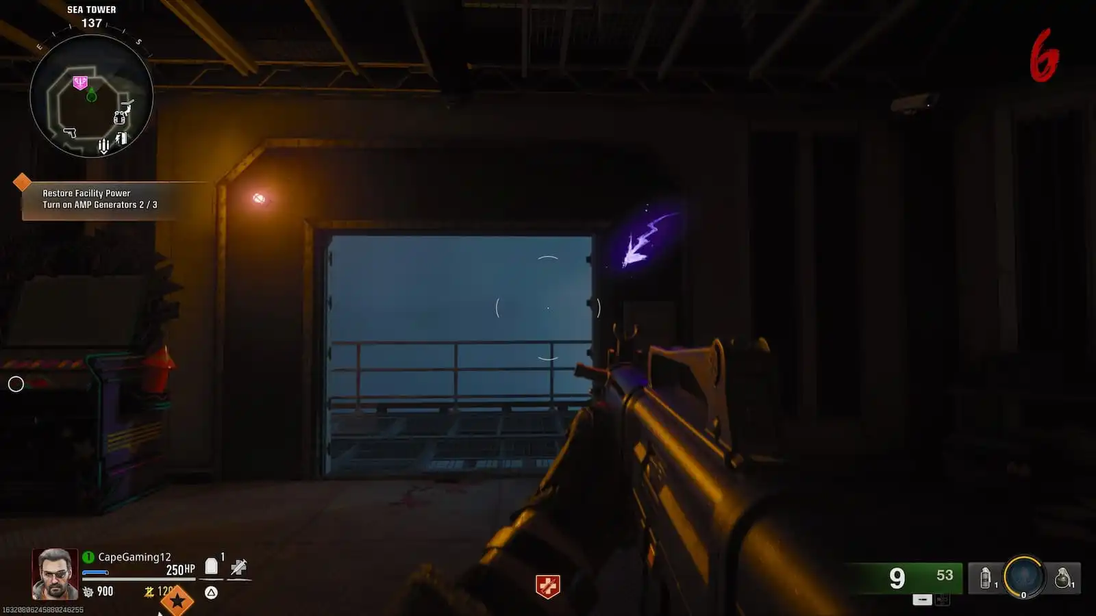 First purple arrow in Black Ops 6