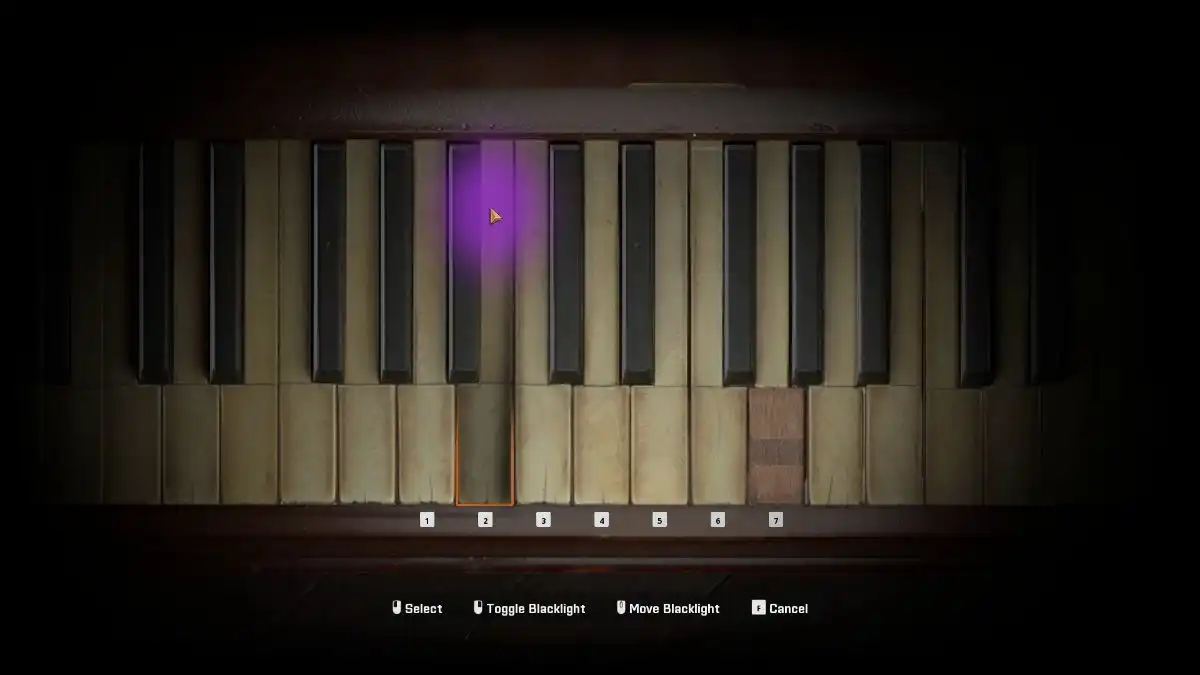 piano puzzle COD 2