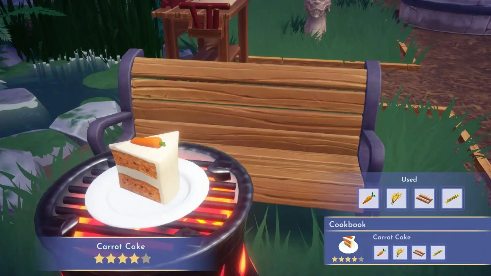 Disney Dreamlight Valley Carrot Cake