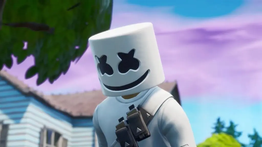 Marshmello skin in Fortnite