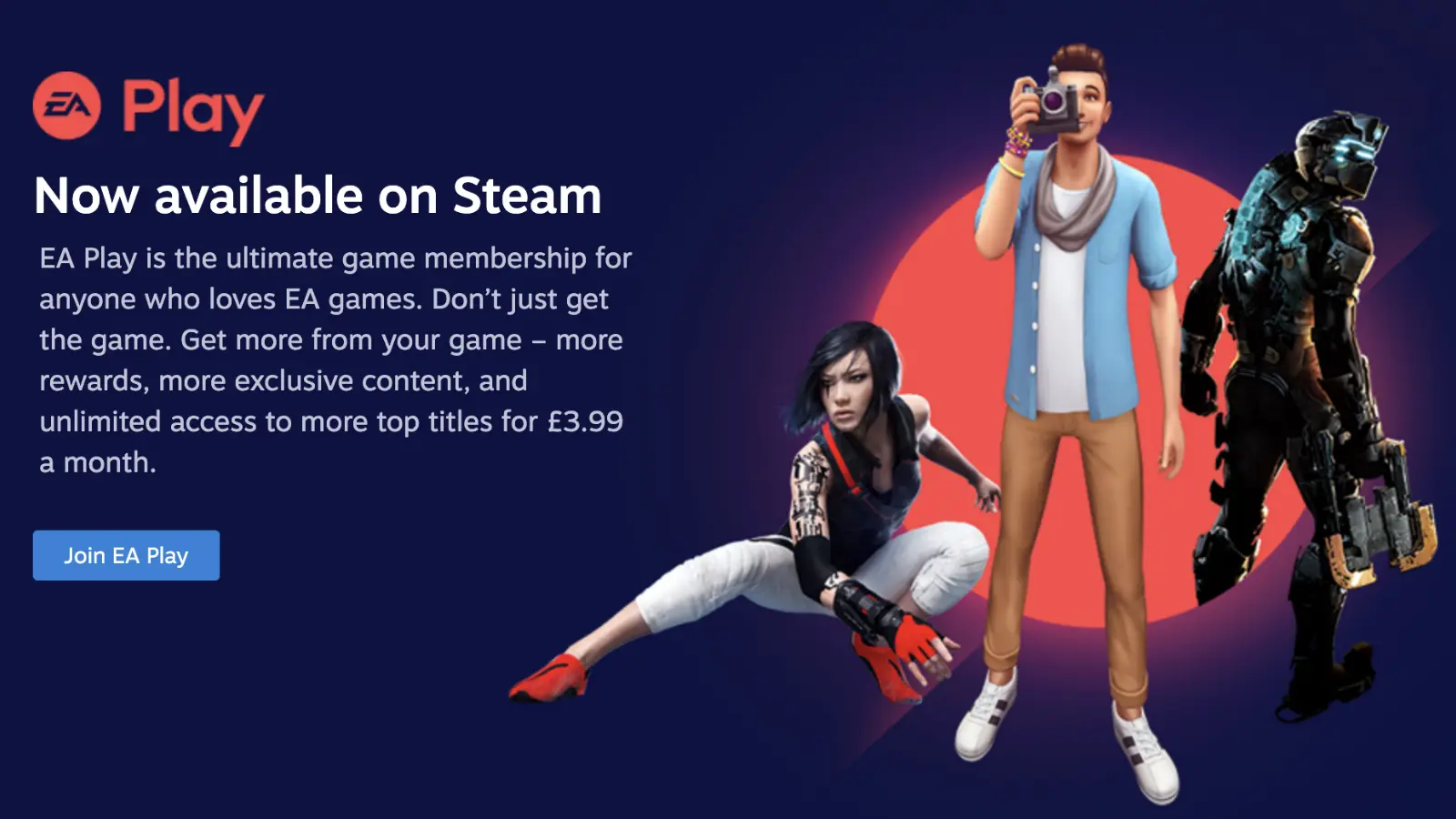 EA Play on Steam