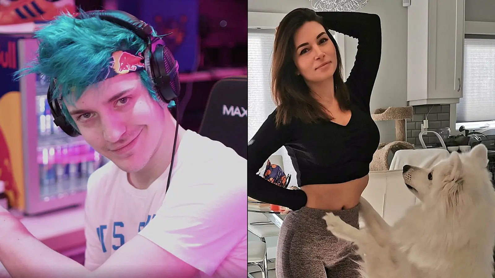 Ninja, Twitch / Alinity Divine, Instagram