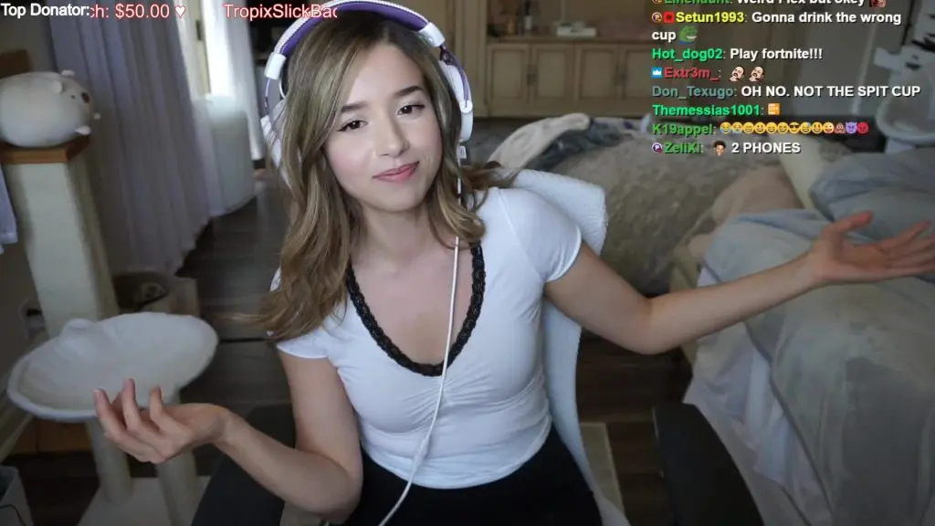 Pokimane (Twitch).