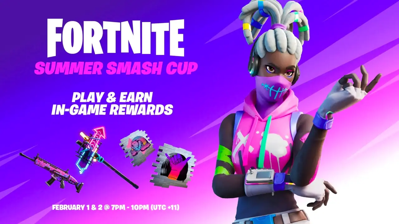 Fortnite rewards for Australian Open Cup