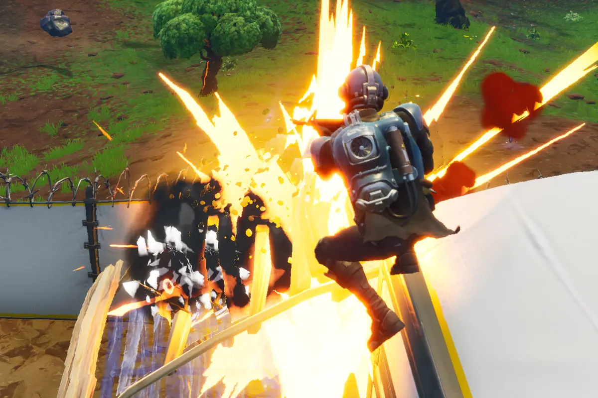 Fortnite explosion