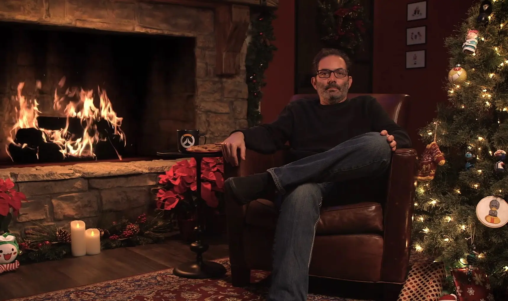 Jeff Kaplan Yule Log appearance