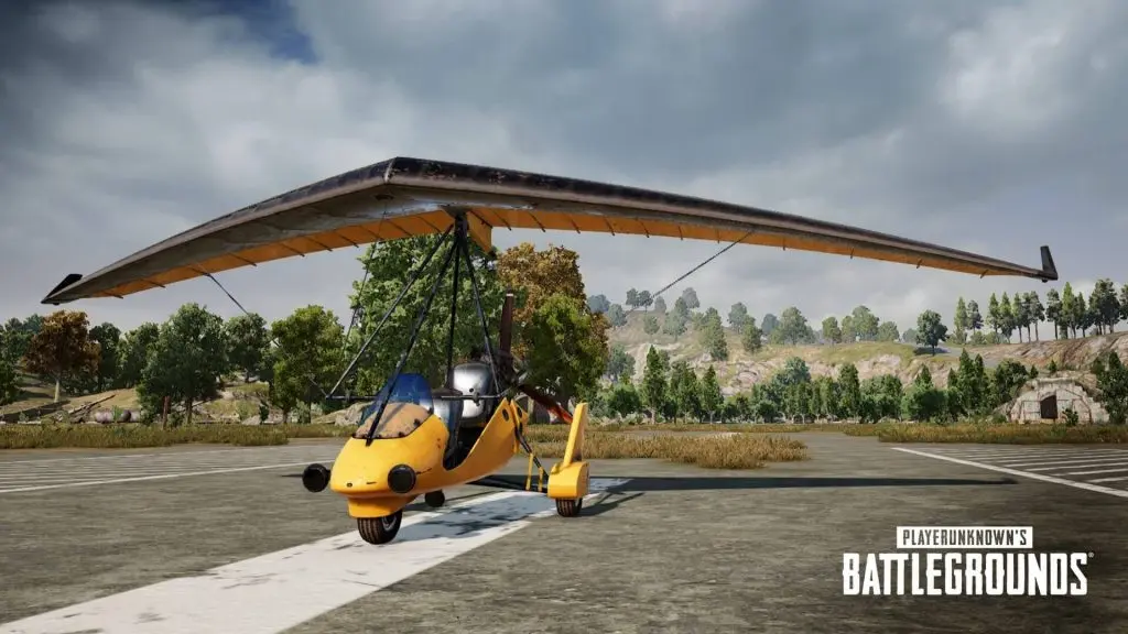 Motor glider pubg