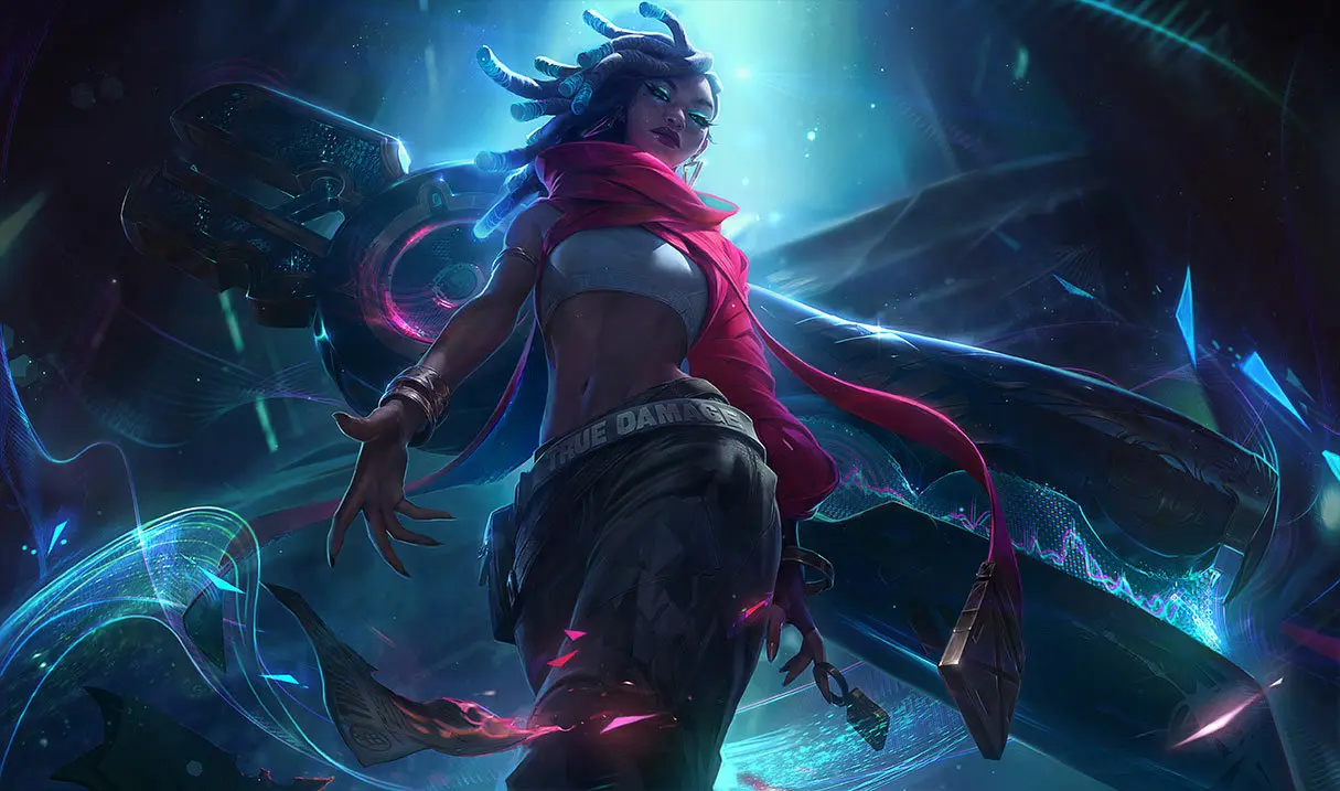 True Damage Senna Skin for League of Legends