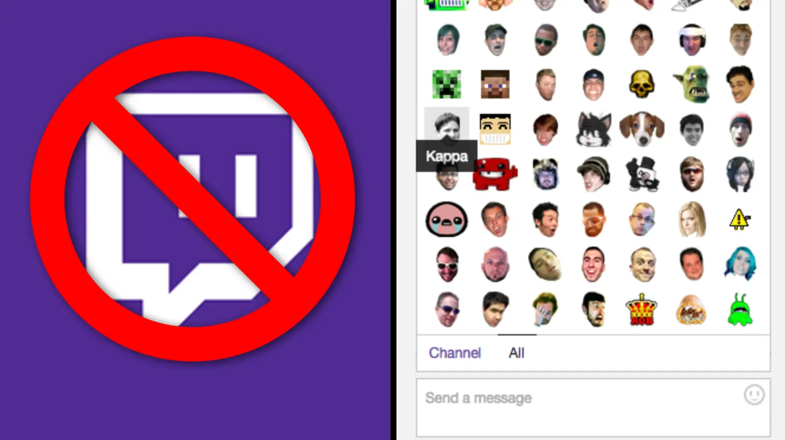 Twitch ban over emotes