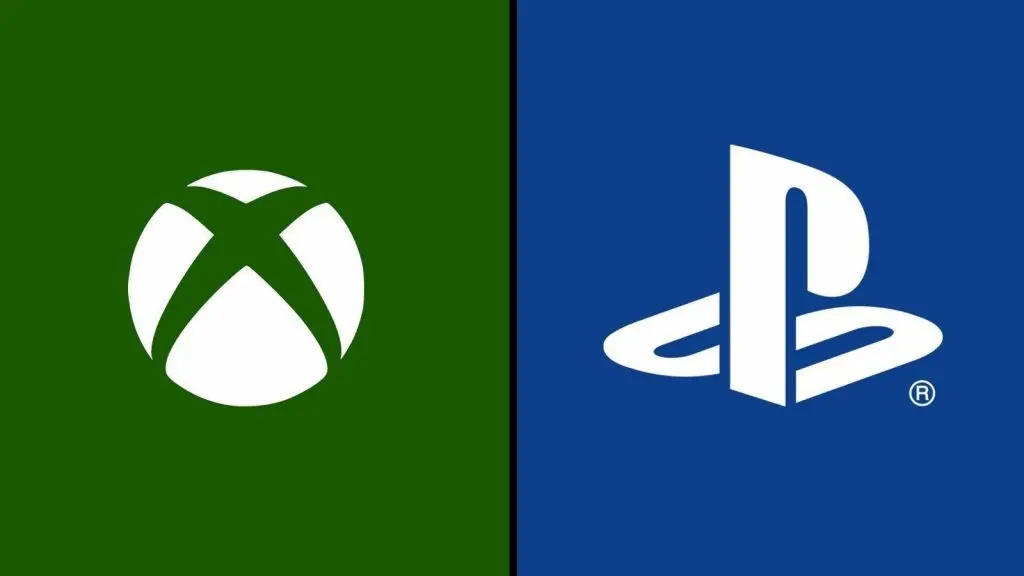 The Xbox and Playstation logos