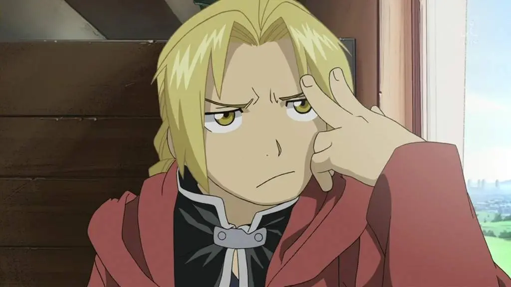 Edward Elric in Fullmetal Alchemist