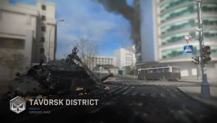 Modern Warfare's Ground War map Tavorsk District