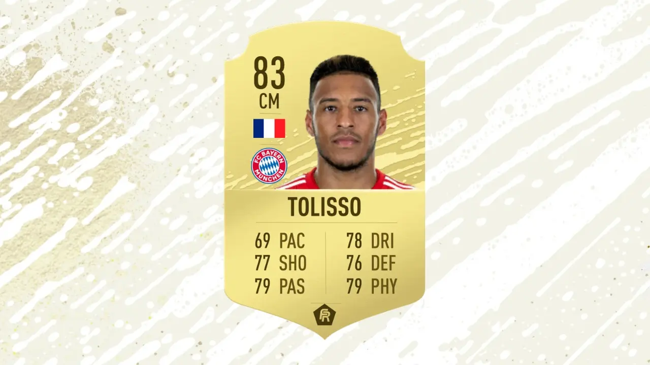 Tolisso card in FUT 20