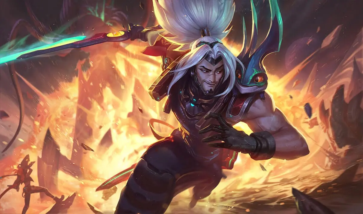 Odyssey Yasuo skin in League of Legends