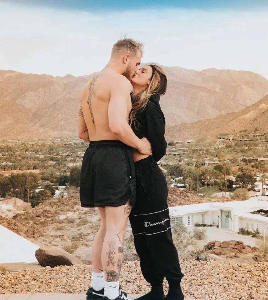 Jake paul julia rose kiss