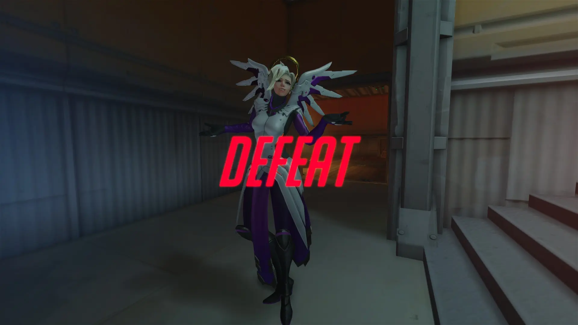 Overwatch defeat screen