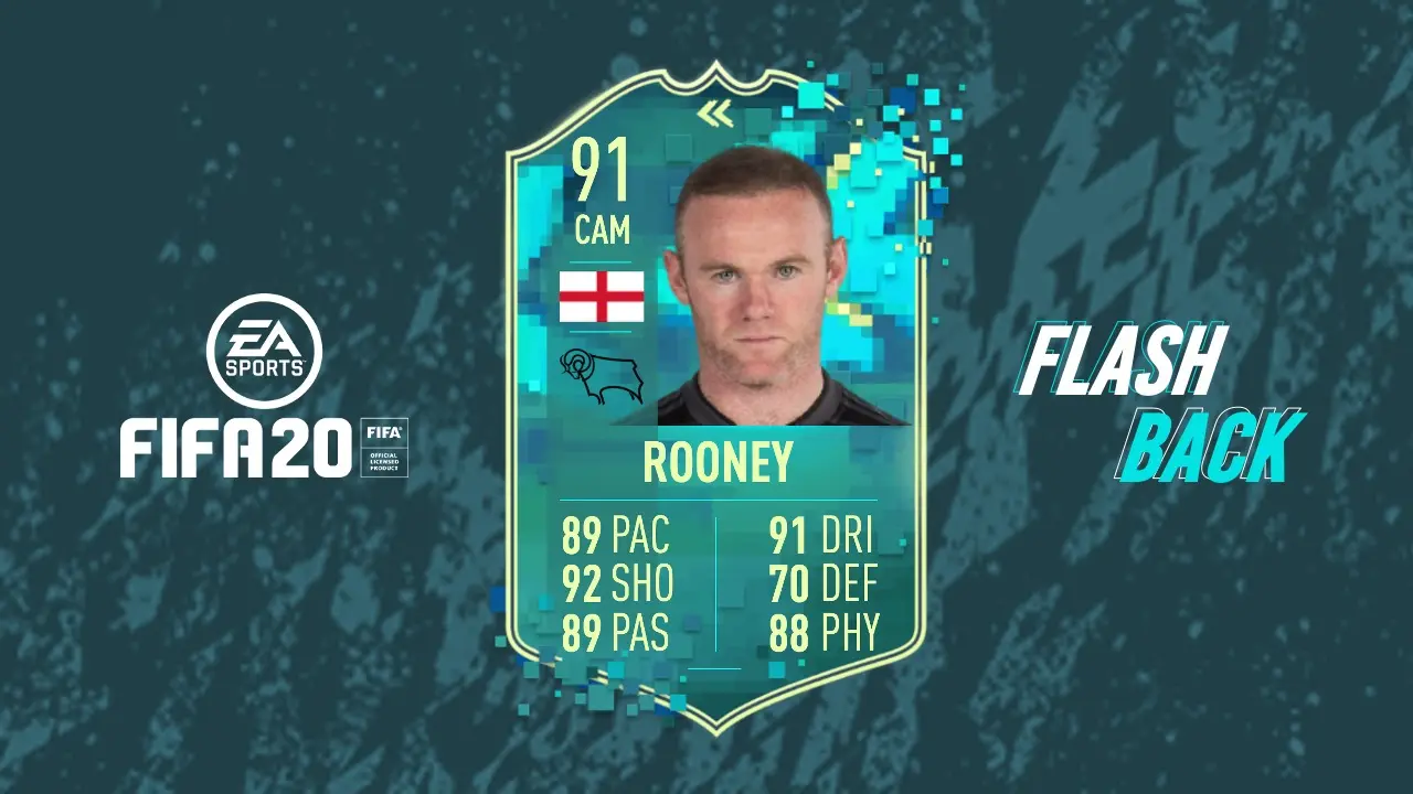 Wayne Rooney Flashback SBC FIFA 20