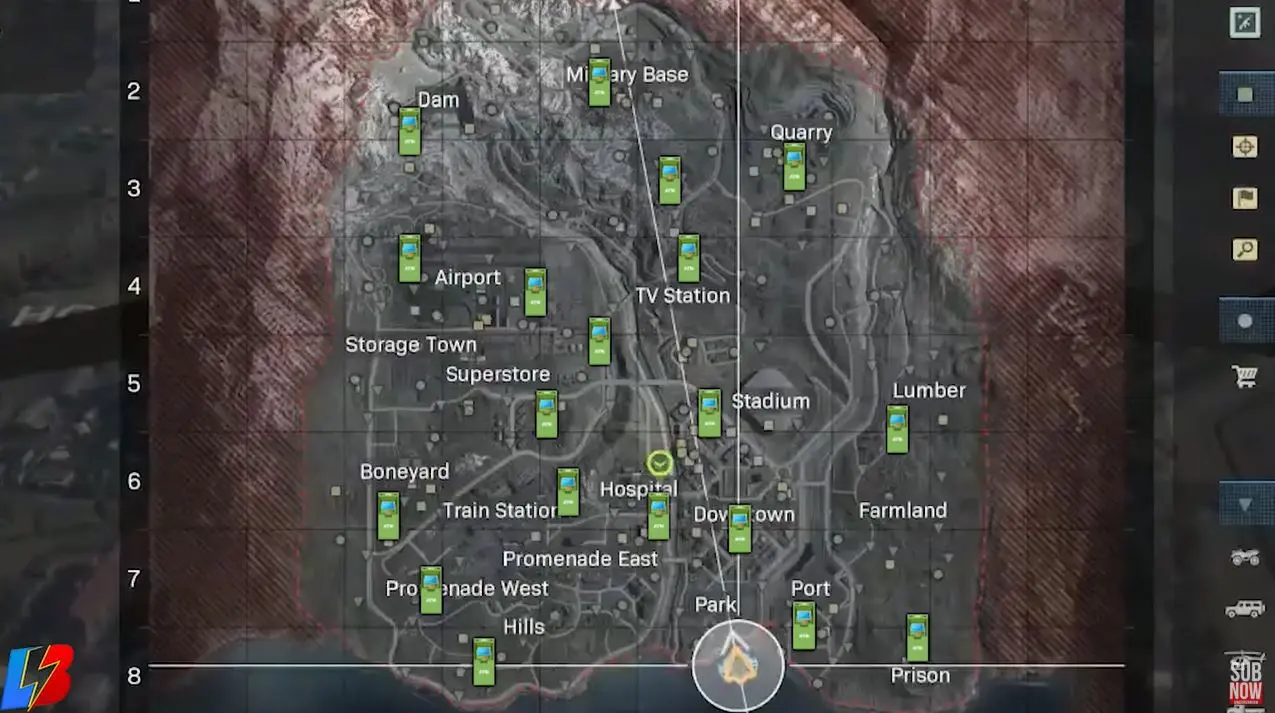 Warzone Buy Station Locations