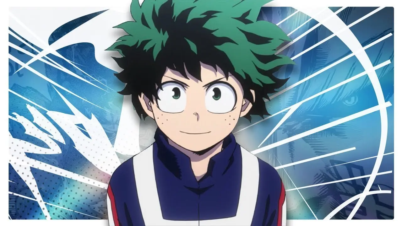 Izuku Midoriya is the main character in the mega-popular My Hero Academia anime series.