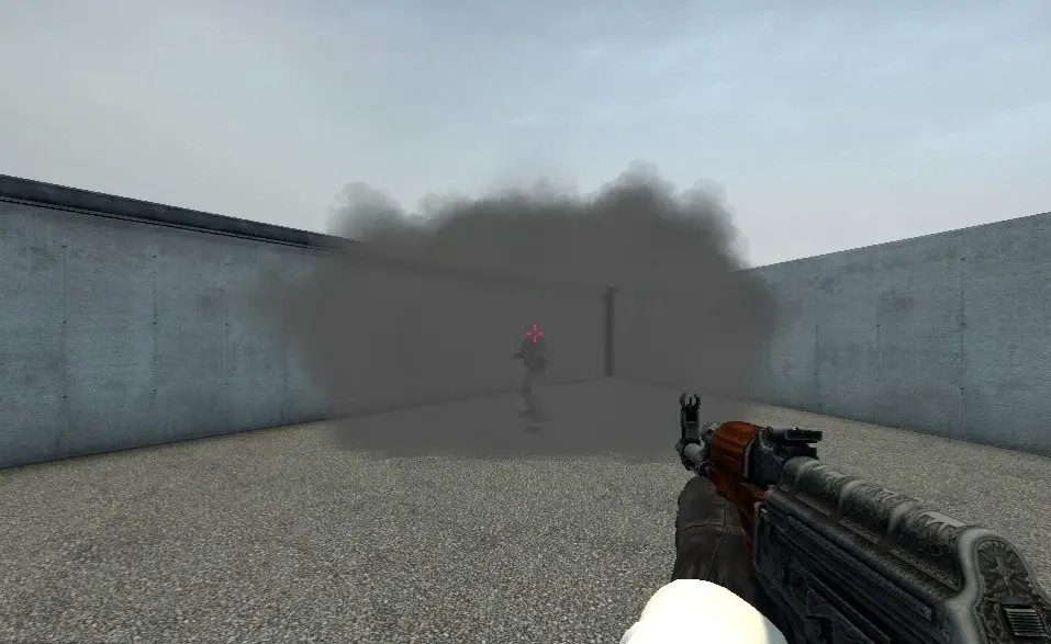 Smoke bug in CSGO.