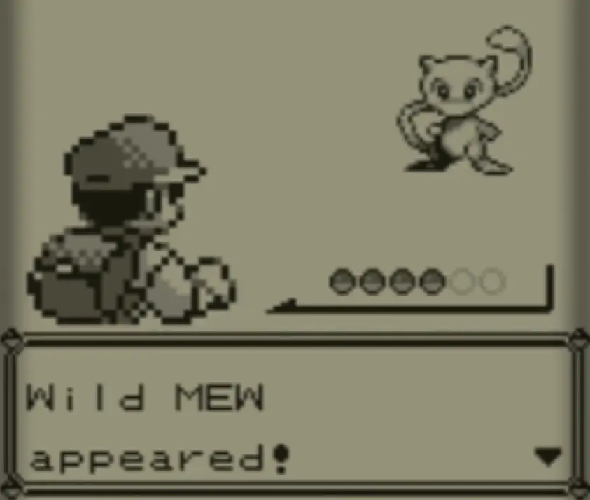 Mew Pokemon Red