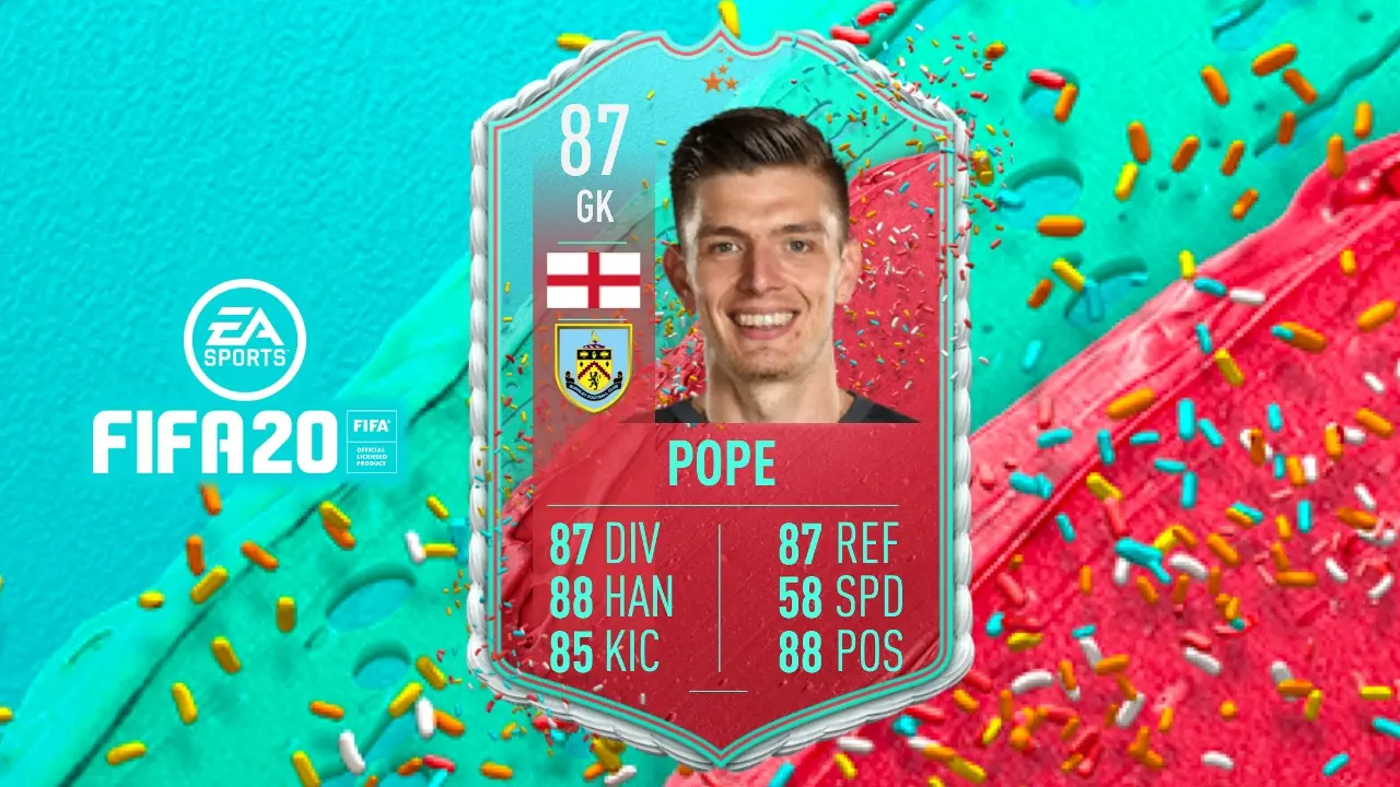 Nick Pope FUT Birthday SBC FIFA 20