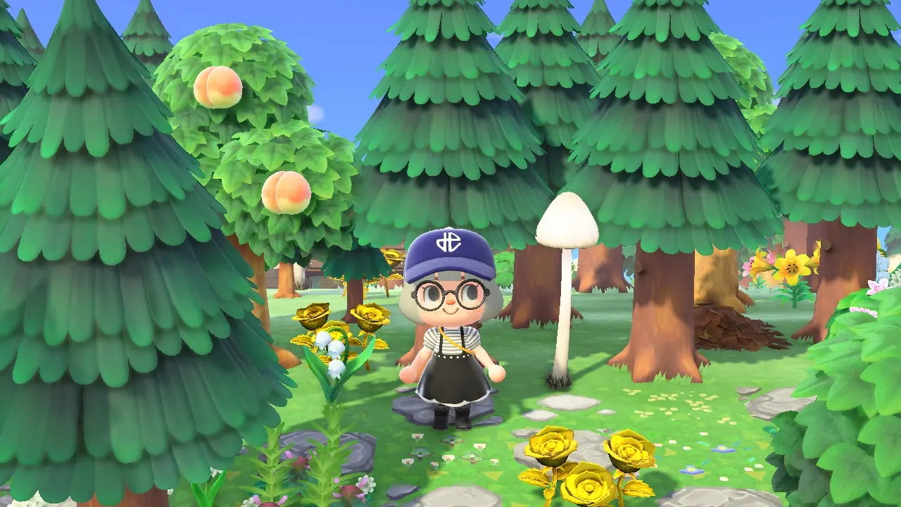 Animal Crossing New Horizons Gold Rose