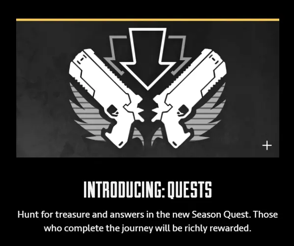 Quests in Apex Legends.