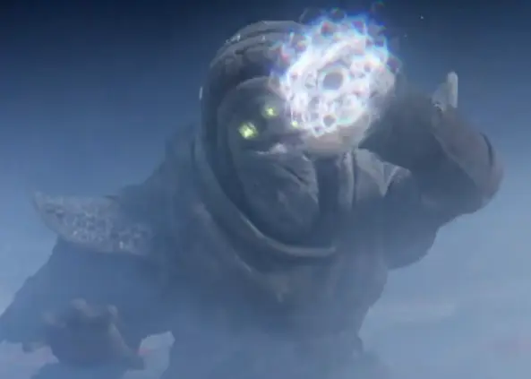 The new leaked Destiny 2 teaser shows Eris Morn traversing the snowy mountains of Europa, a possible Year 4 destination.