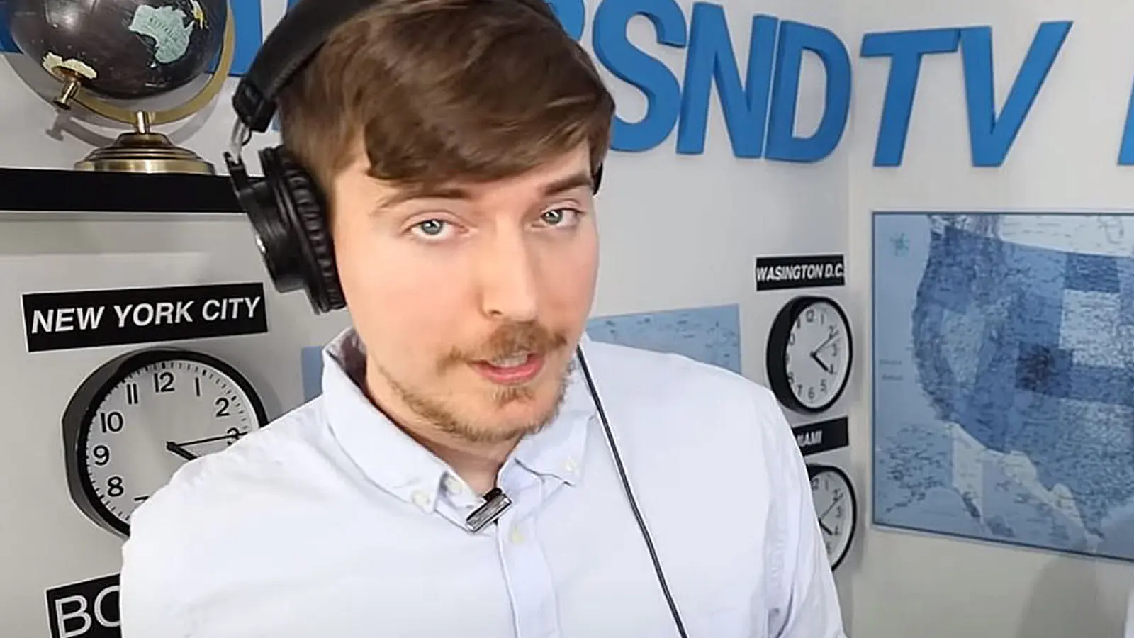 Mr Beast talking to camera