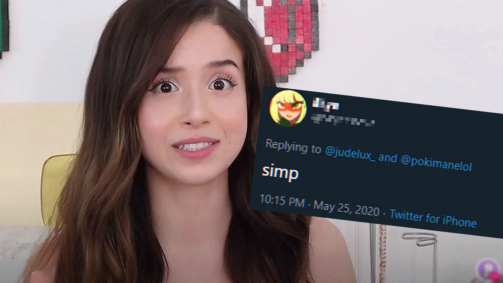 Pokimane reacts to simp comments