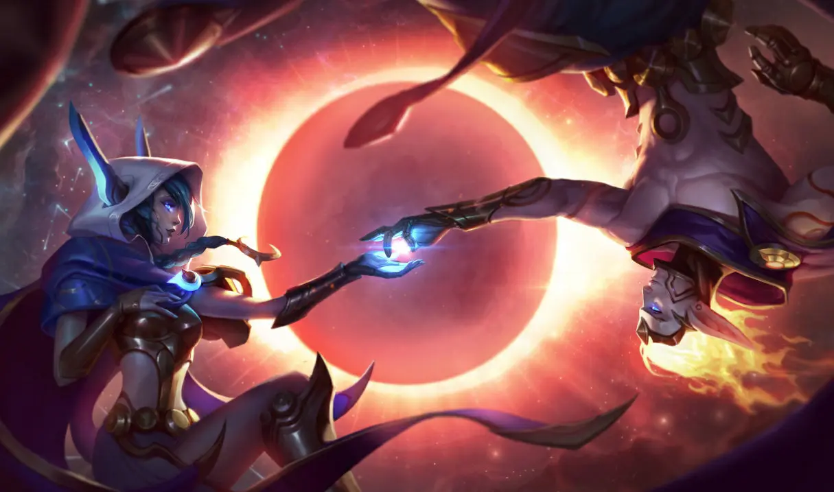 Star Guardian Xayah and Rakan in TFT