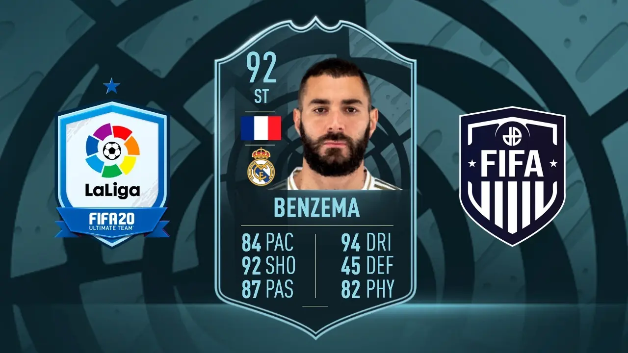 Karim Benzema La Liga POTM SBC FIFA 20 FUT