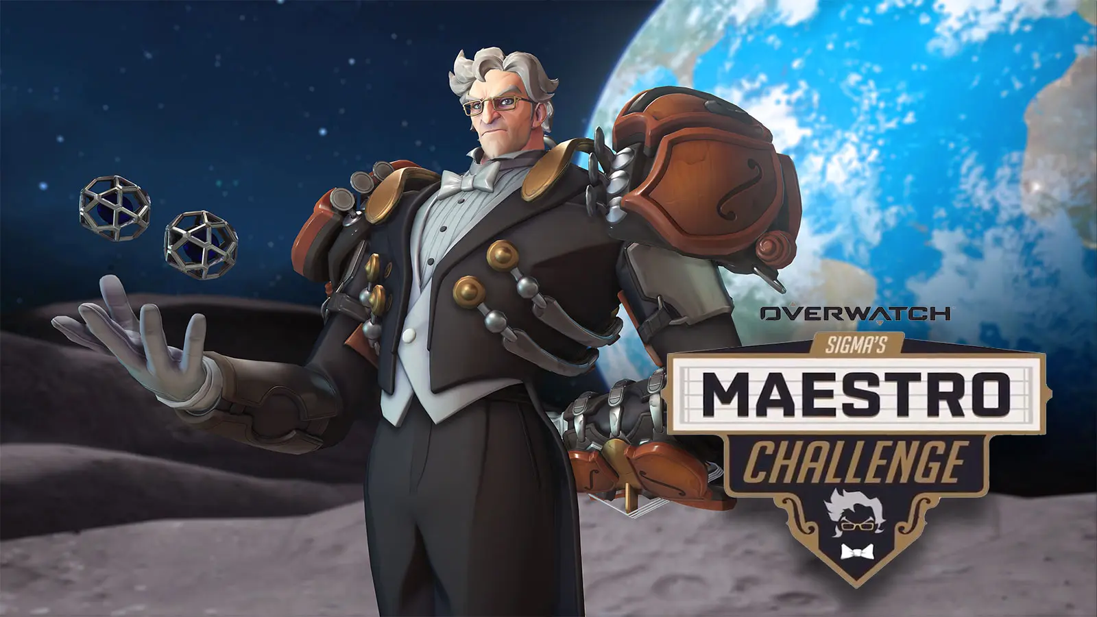 Overwatch Sigma Maestro Challenge skin update header