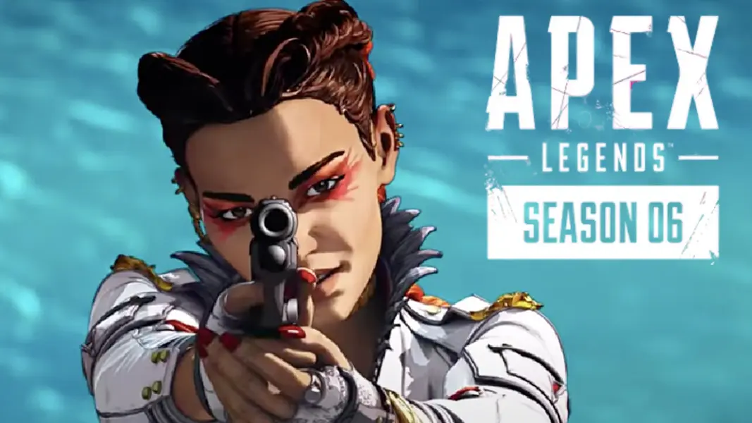 Loba next to Season 6 logo