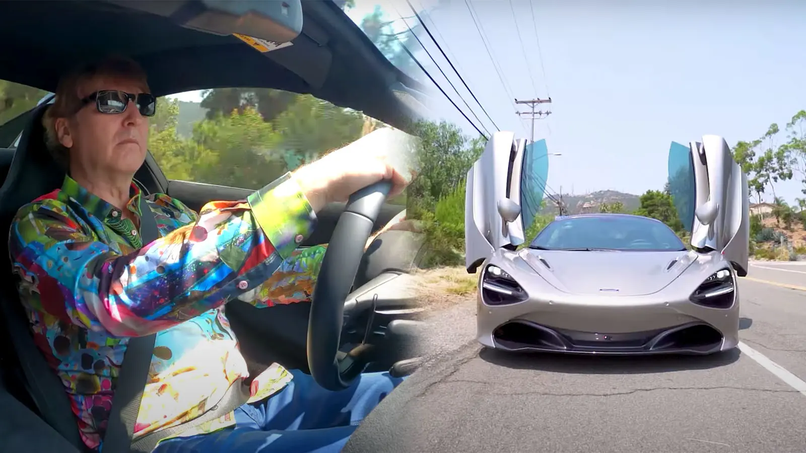 ProducerMichael drives the McLaren 720S