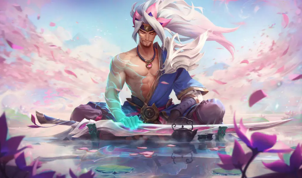 Spirit Blossom Yasuo in TFT Fates