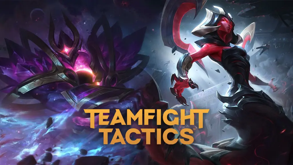 Dark Star Mordekaiser and Eternum Cassiopeia in TFT Galaxies