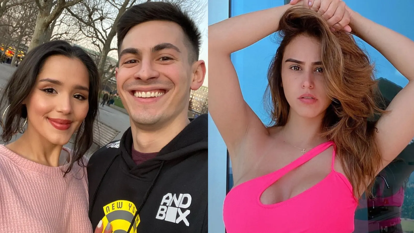 Censor and girlfriend Marilyn, Yanet Garcia