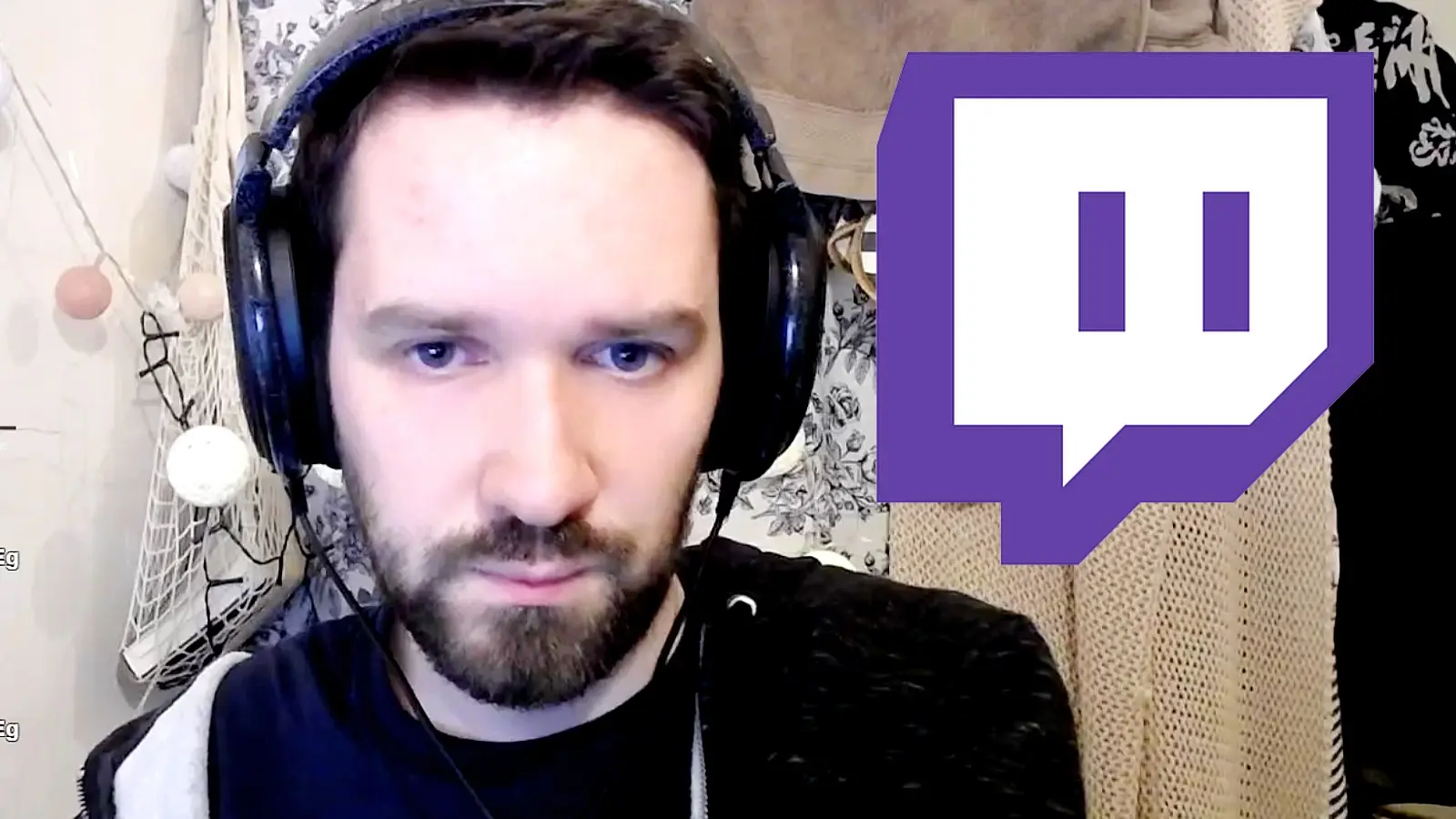 Destiny next to the Twitch logo